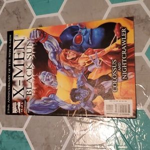 25th Anniversary Marvel Comics #4 X-Men Black Sun Colossus and Nightcrawler #Z6